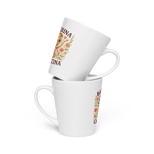 "Ballerina Cappuccina" latte mug