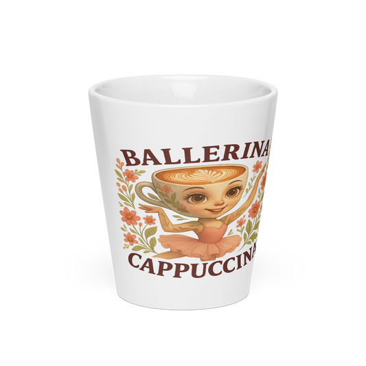 "Ballerina Cappuccina" latte mug
